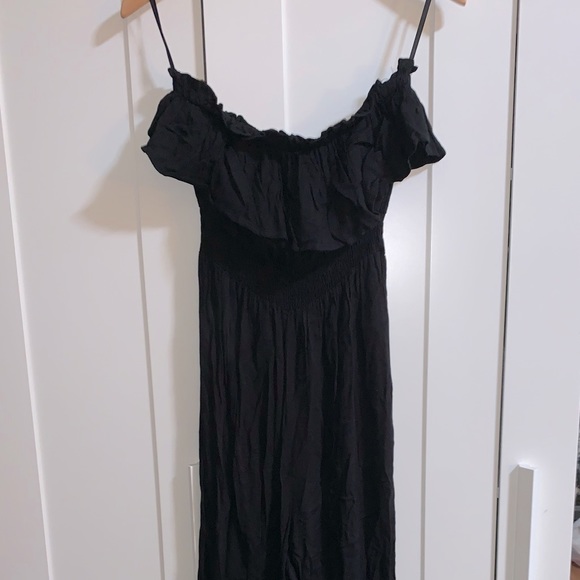 Off the Shoulder Jumpsuit - Picture 1 of 2